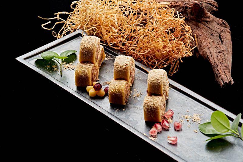 北京名小吃驴打滚图片