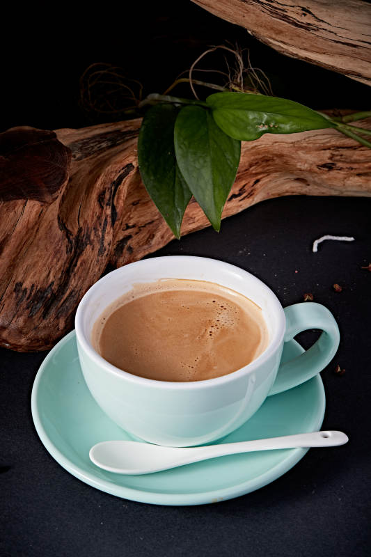 冲泡牛奶咖啡图片