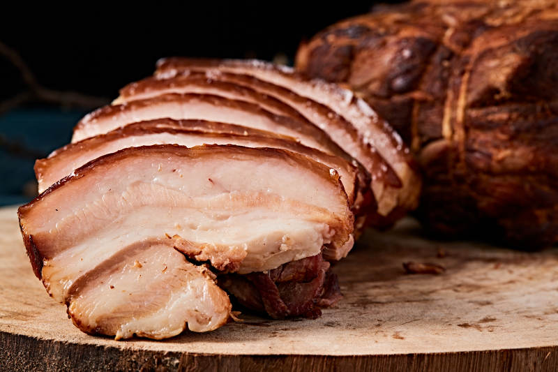 柴沟堡熏肉图片