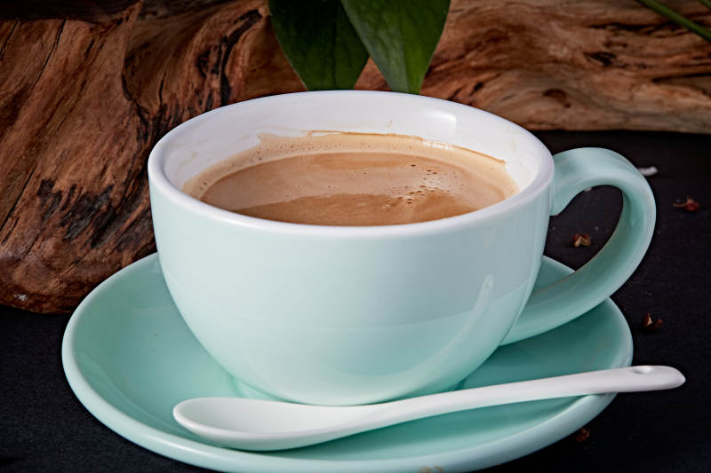 冲泡牛奶咖啡图片