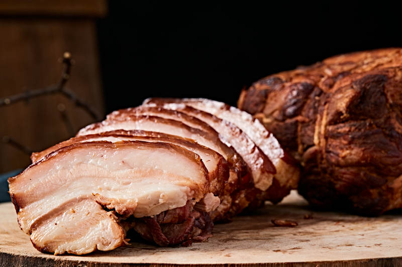 柴沟堡熏肉图片