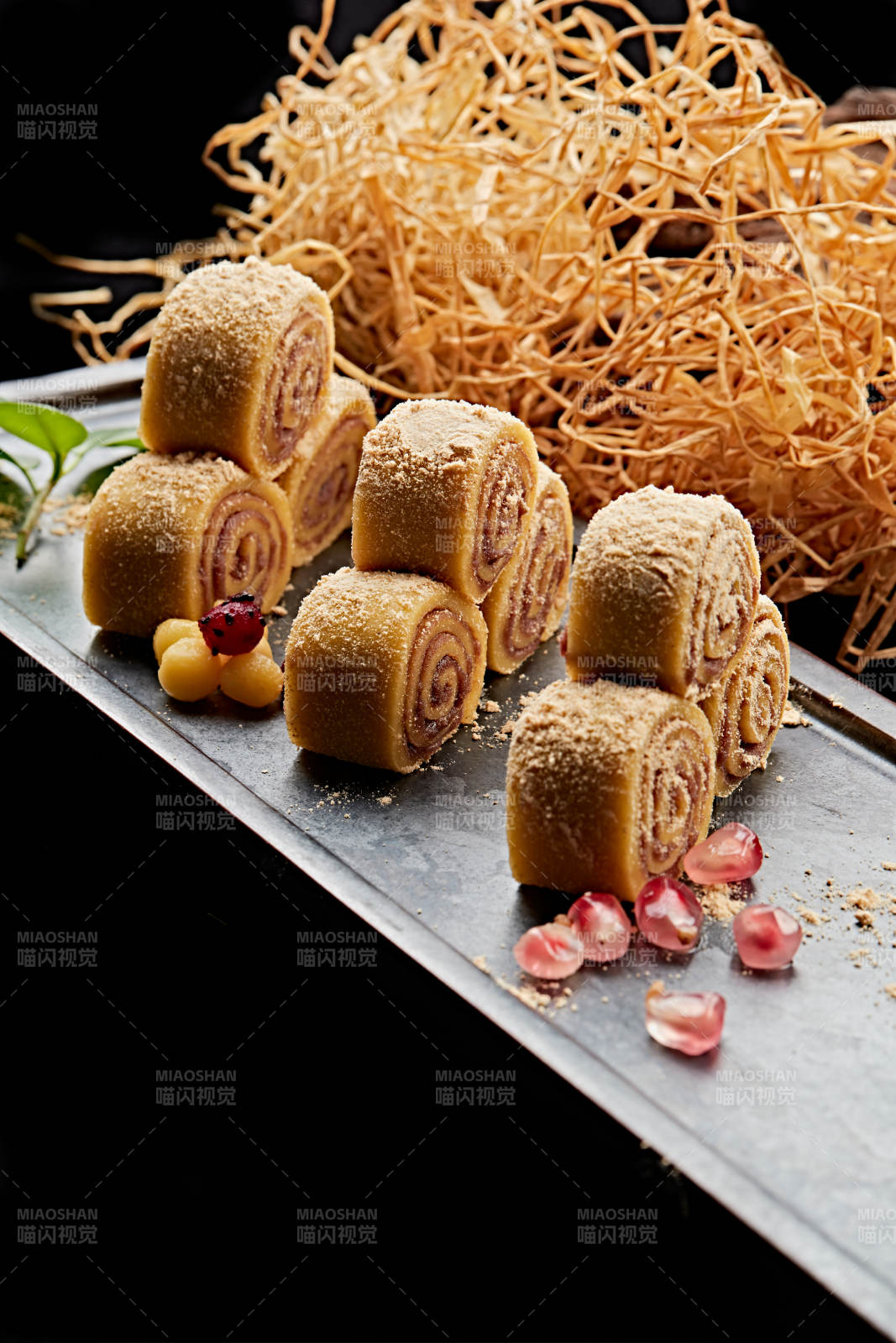 北京名小吃驴打滚图片