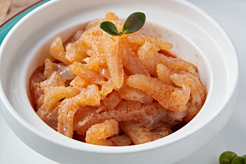 老醋凉拌珊瑚花图片