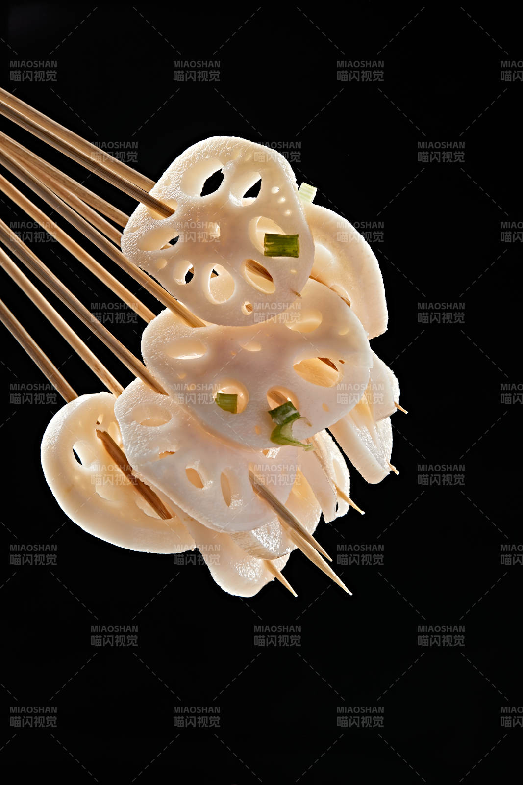 冷锅串串藕片图片