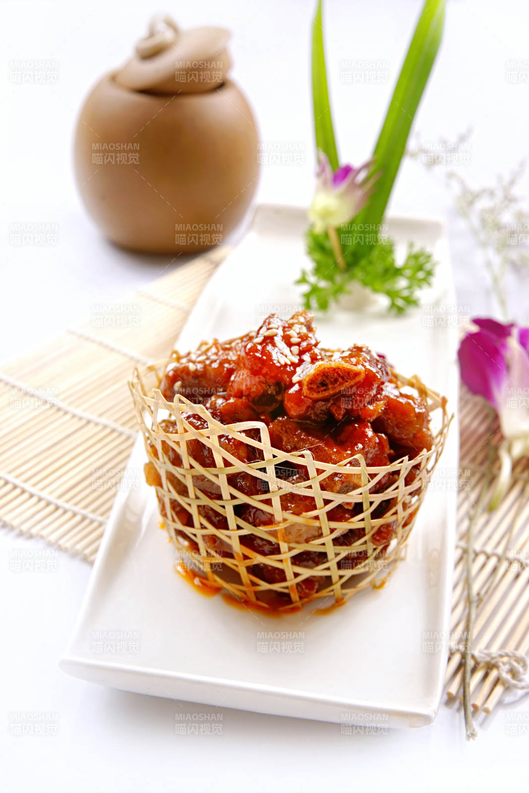 竹楼糖醋小排骨图片