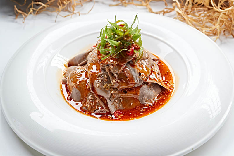 红油香辣夫妻肺片图片