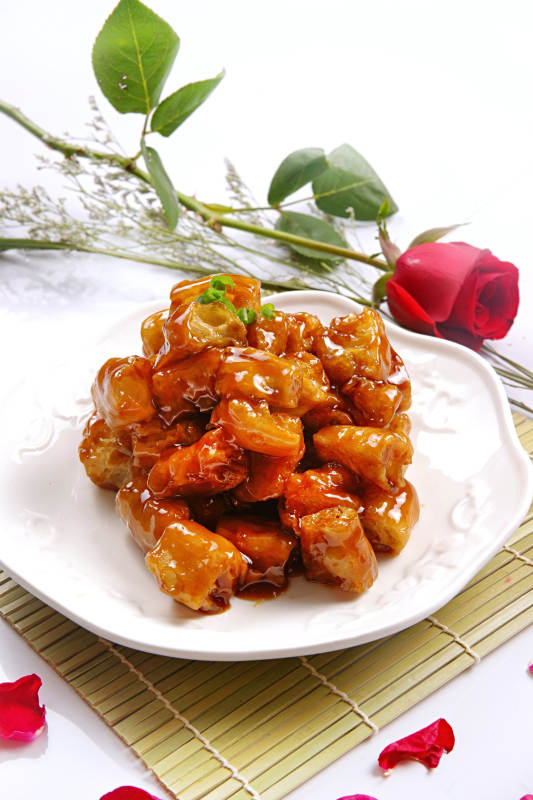 糖醋小油条图片