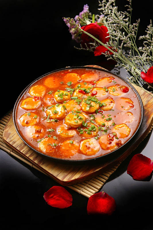 铁板照烧日本豆腐图片