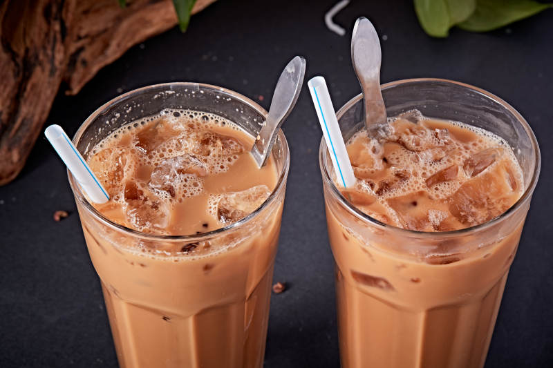 美味泰式冰奶茶图片