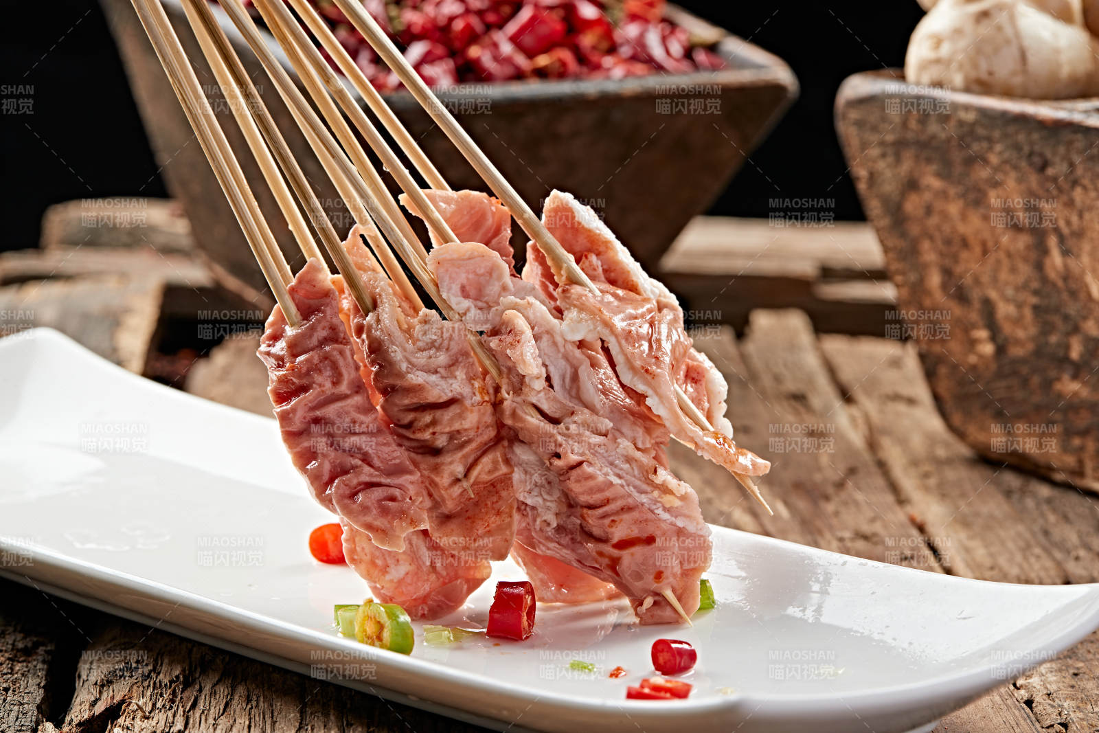 成都串串肥肠串图片