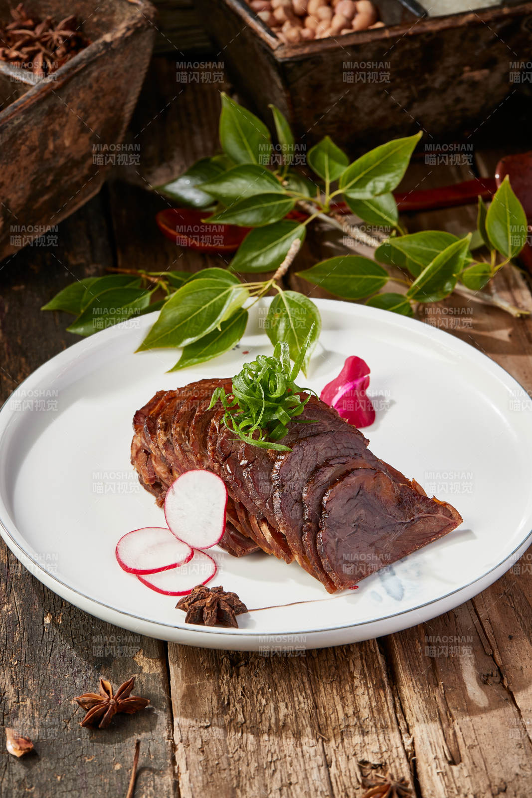 冷切五香酱牛肉图片