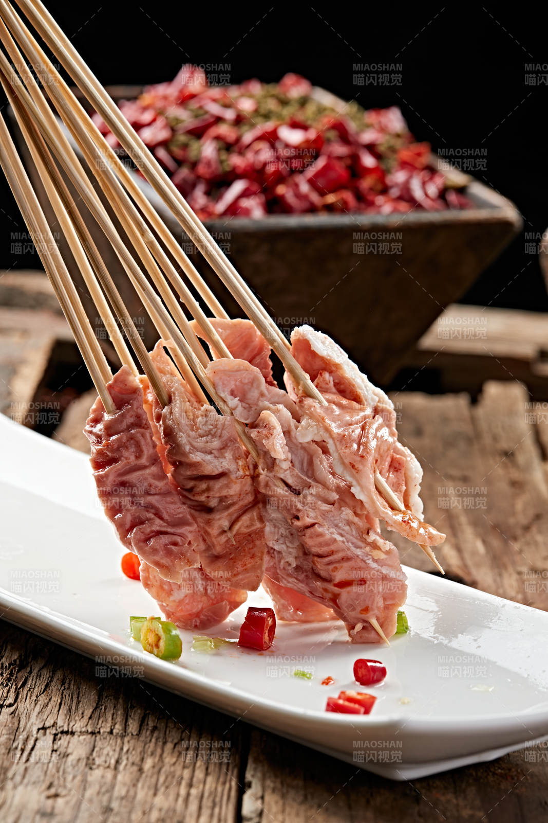 成都串串肥肠串图片