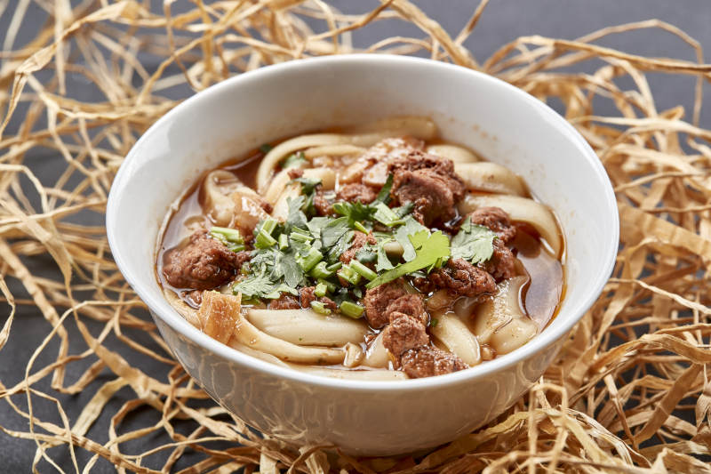 山西面食老大同肉沫刀削面图片