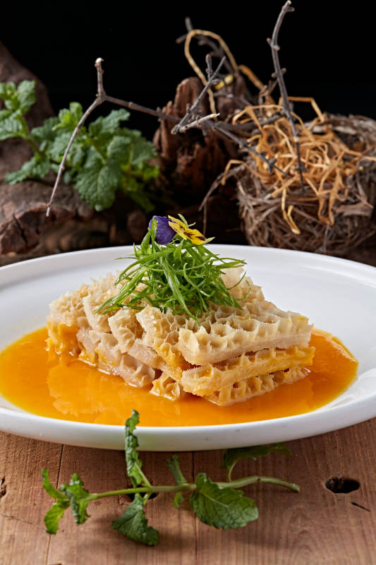 鸡汁金钱肚图片