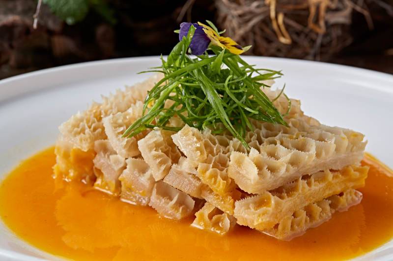 鸡汁金钱肚图片