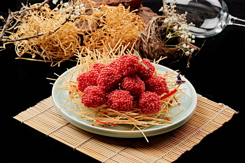 荔枝大虾球图片