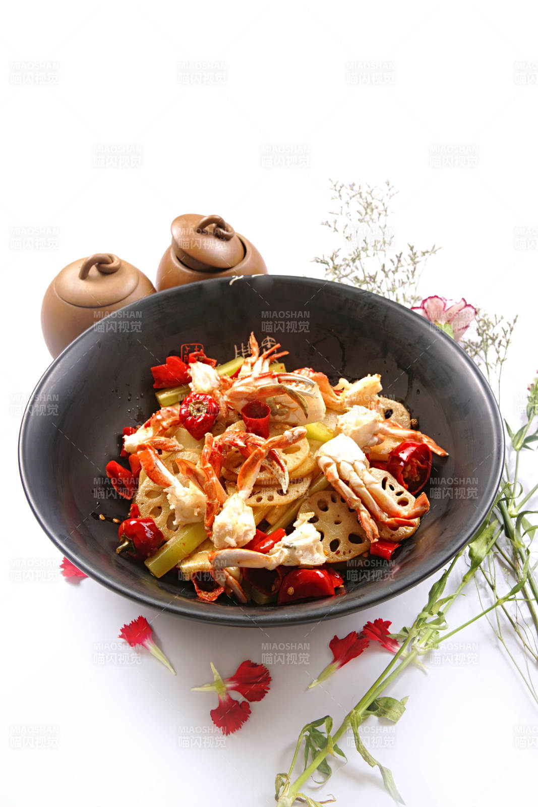 麻辣香锅蟹图片