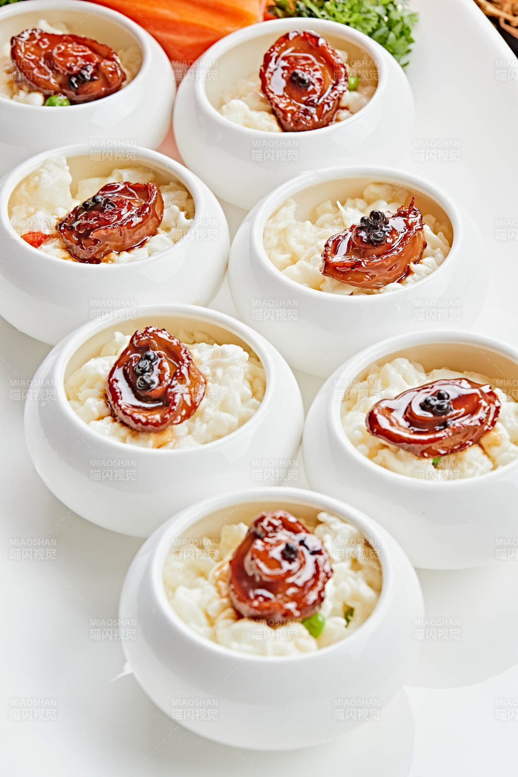 芙蓉虾扣炭烧鲍鱼图片