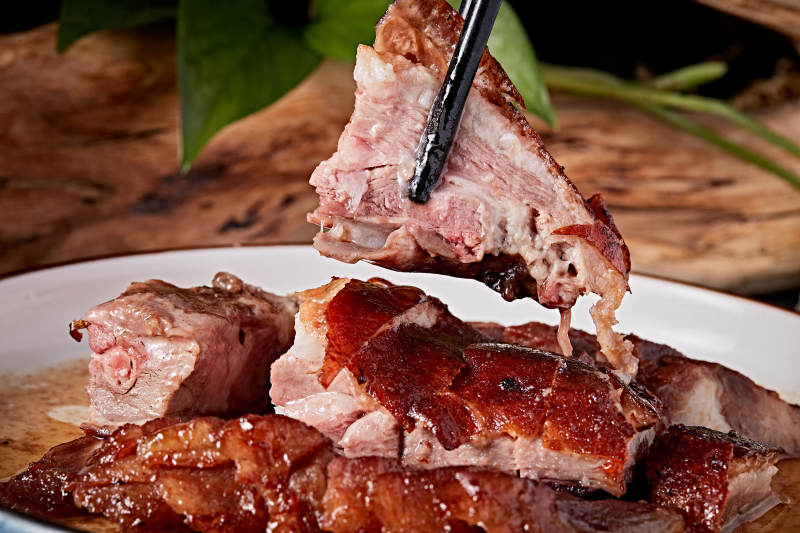 港式腊味双拼图片