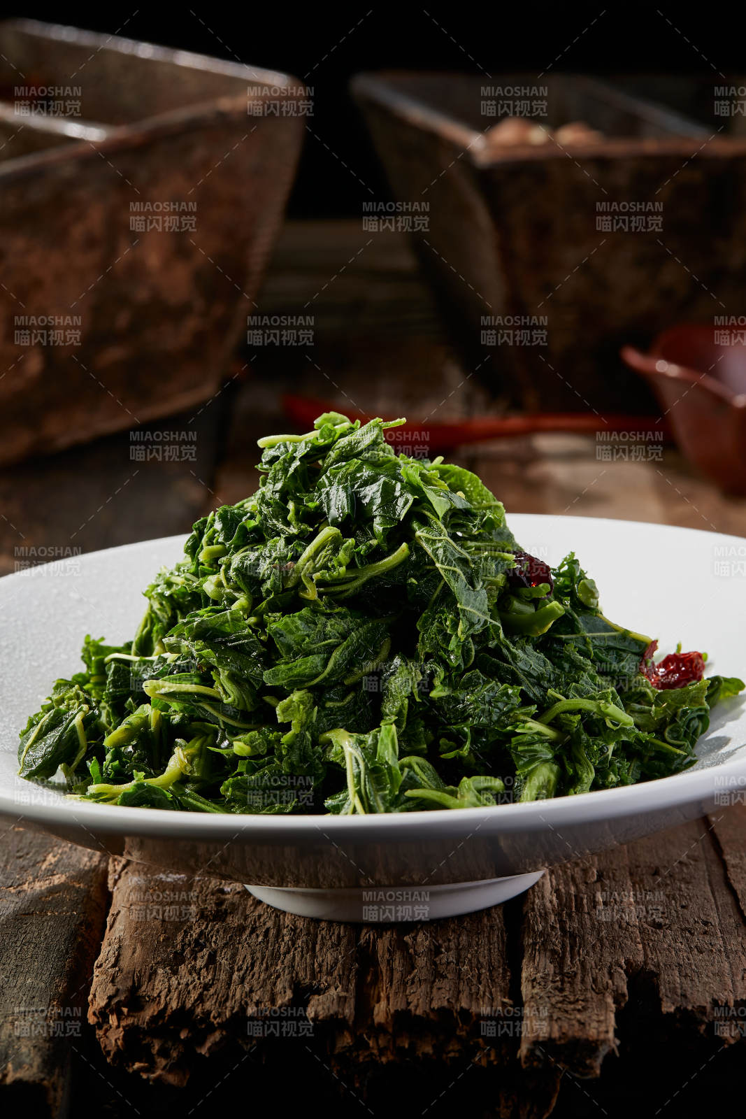 凉拌鸡毛菜图片