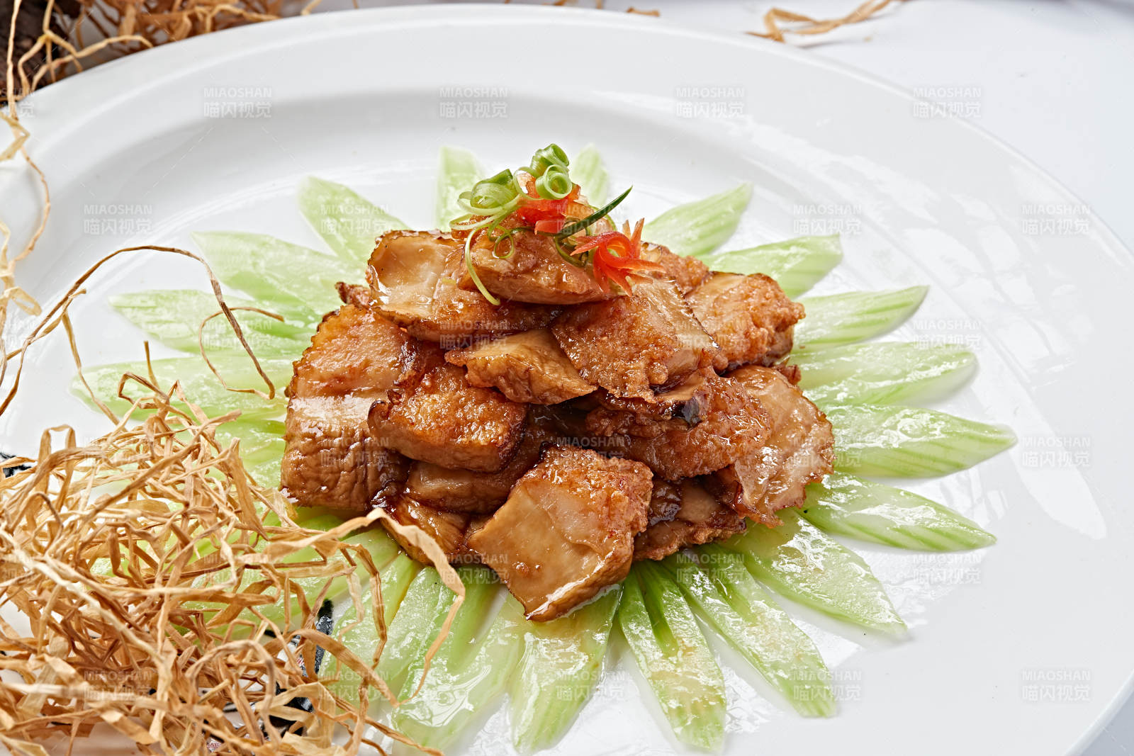 XO酱爆杏鲍菇图片