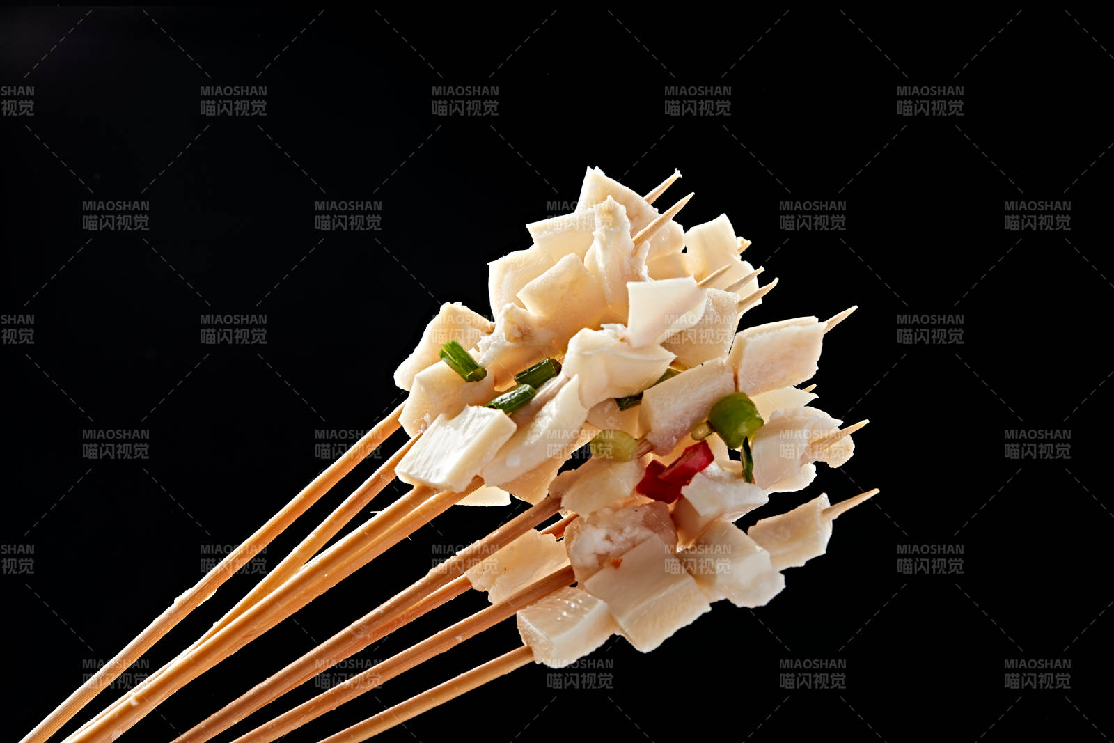 成都串串牛板筋肚仁图片