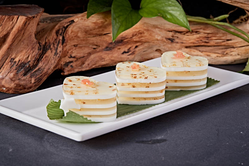 水晶蜂蜜桂花椰子糕图片