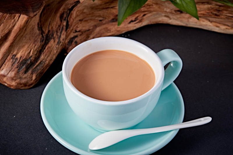 冲泡牛奶咖啡图片