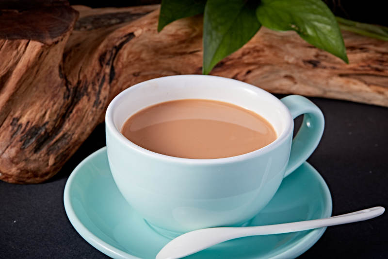 冲泡牛奶咖啡图片