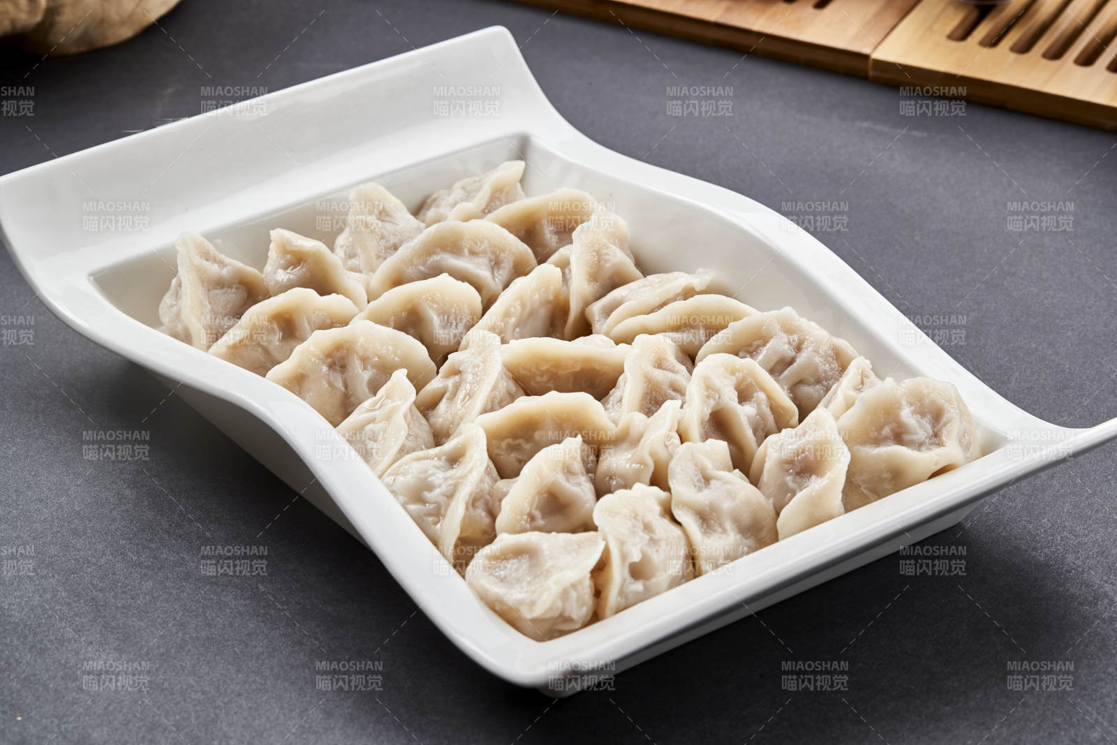 传统北方美食面点手工水饺图片