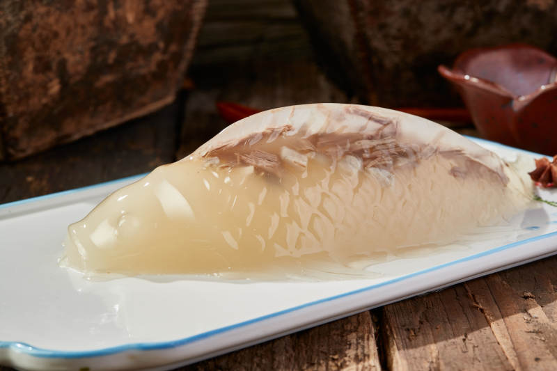 全鱼宴水晶鱼冻图片