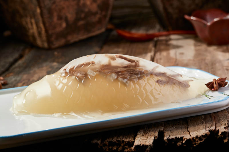 全鱼宴水晶鱼冻图片