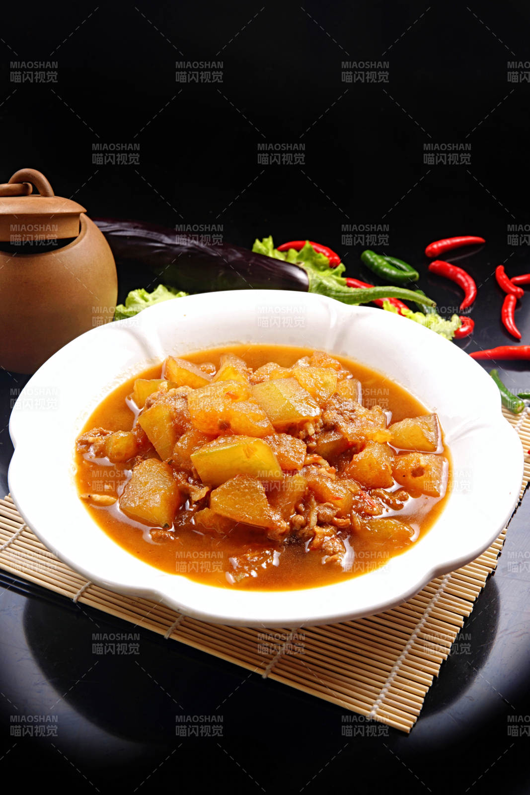 羊肉煨冬瓜图片