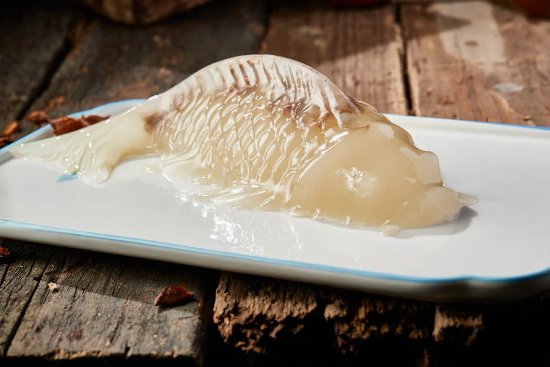 全鱼宴水晶鱼冻图片