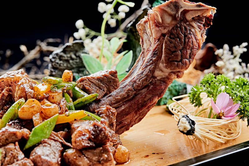 雪橇蒜香猪肋排图片