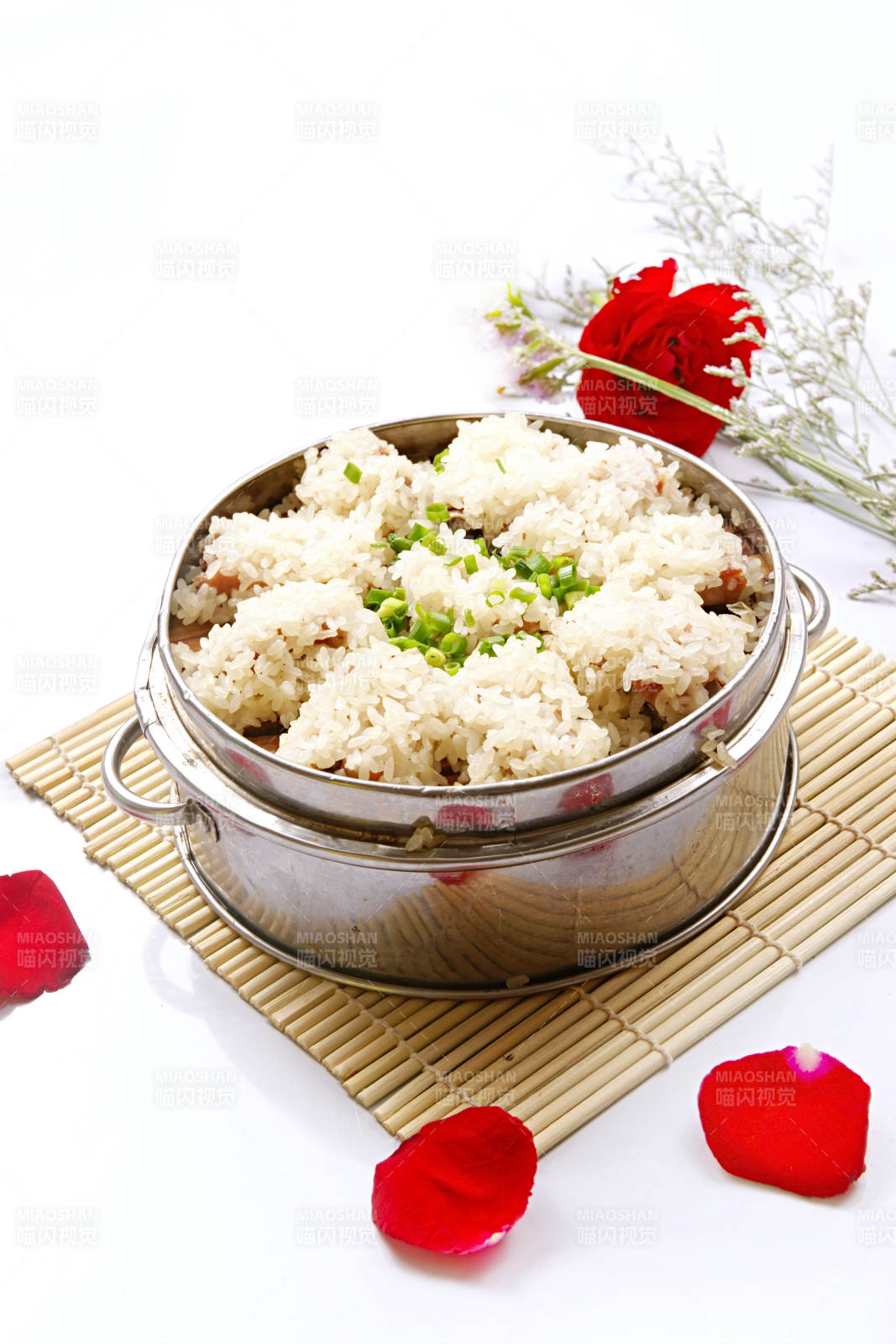 糯米蒸猪排图片