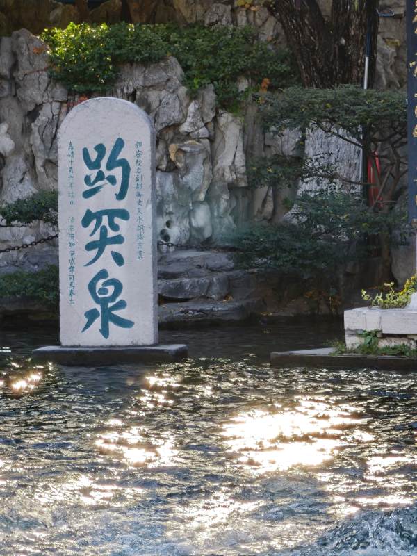 趵突泉畔水光潋滟图片