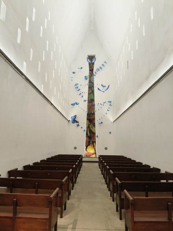 教堂内部艺术长廊图片