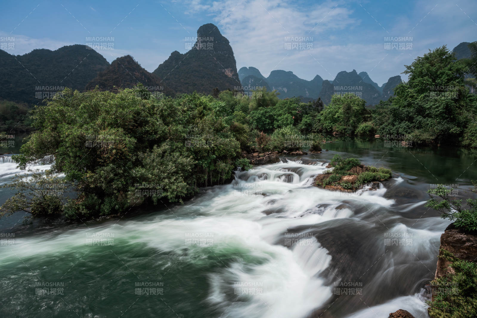 广西崇左侗那屿湾风光图片