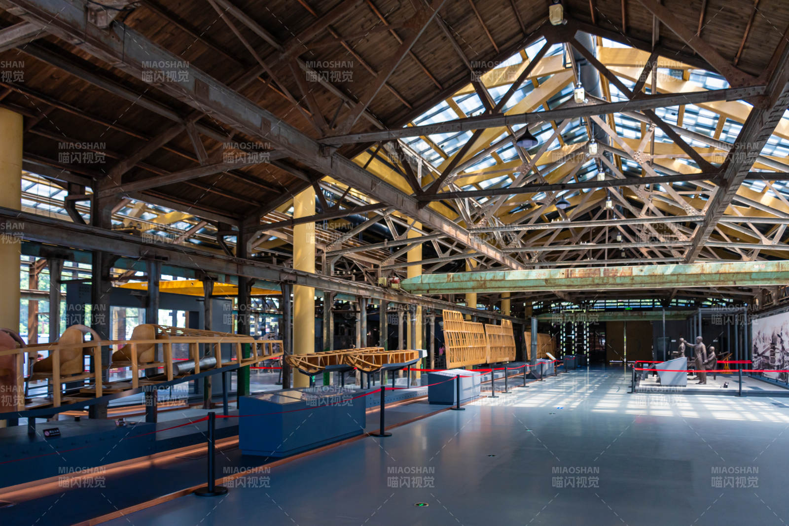 马尾船政现代展览馆内部图片