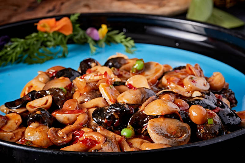 香辣小炒山珍菌图片