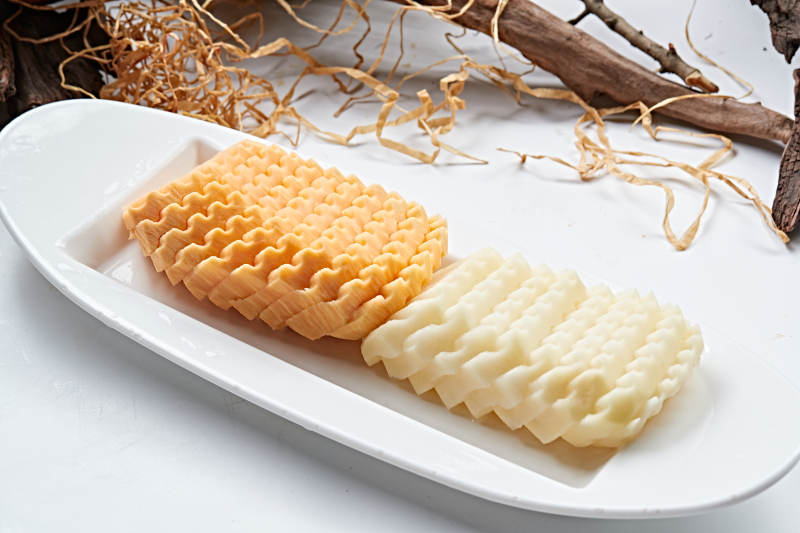 火锅食材红薯片图片