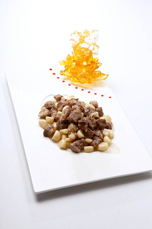 蒜香牛仔粒图片