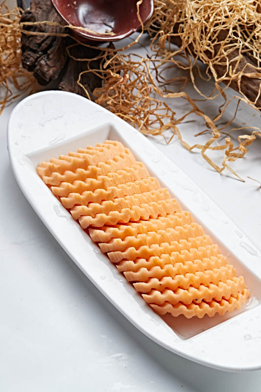 火锅食材红薯片图片