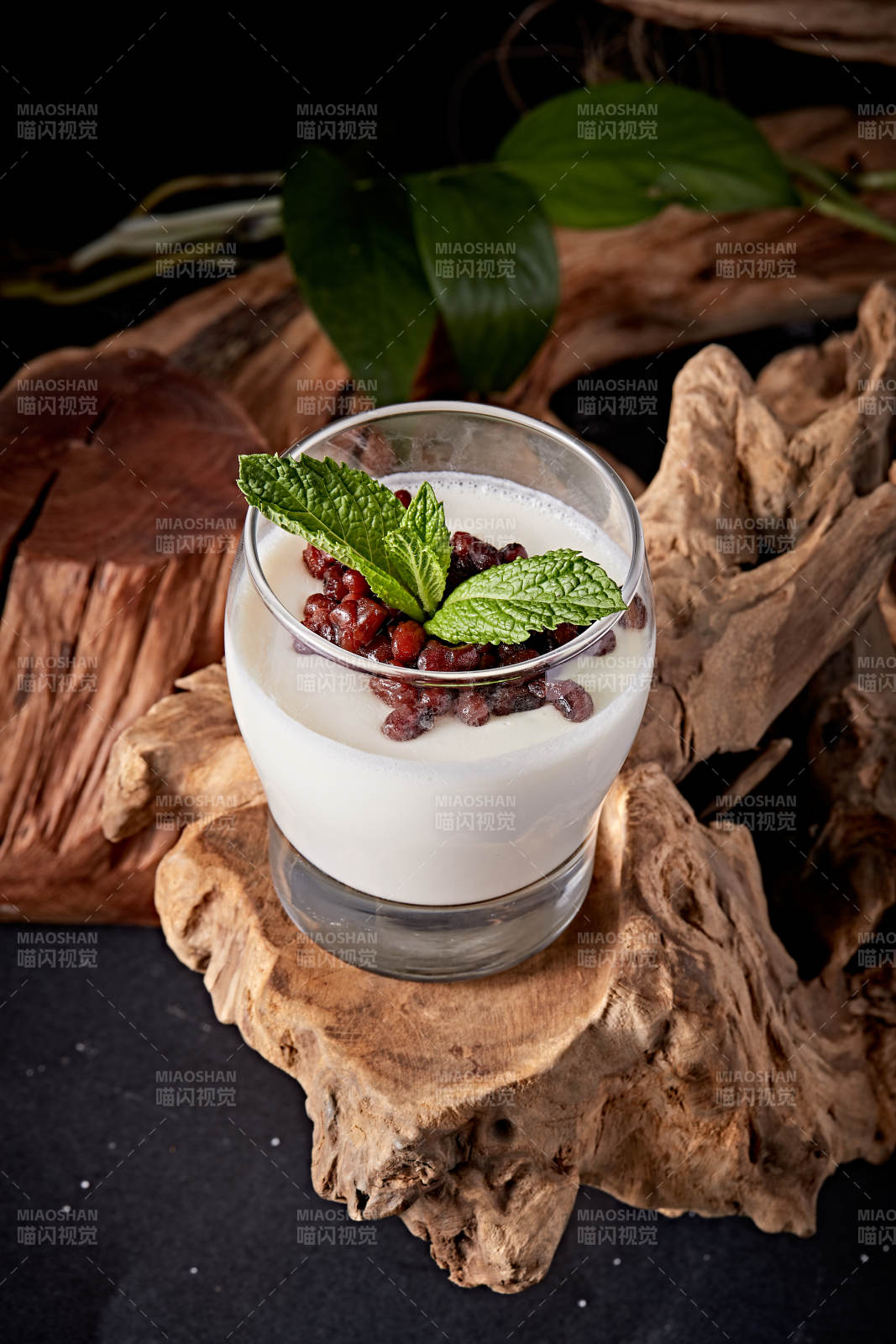 红豆酸奶杯图片