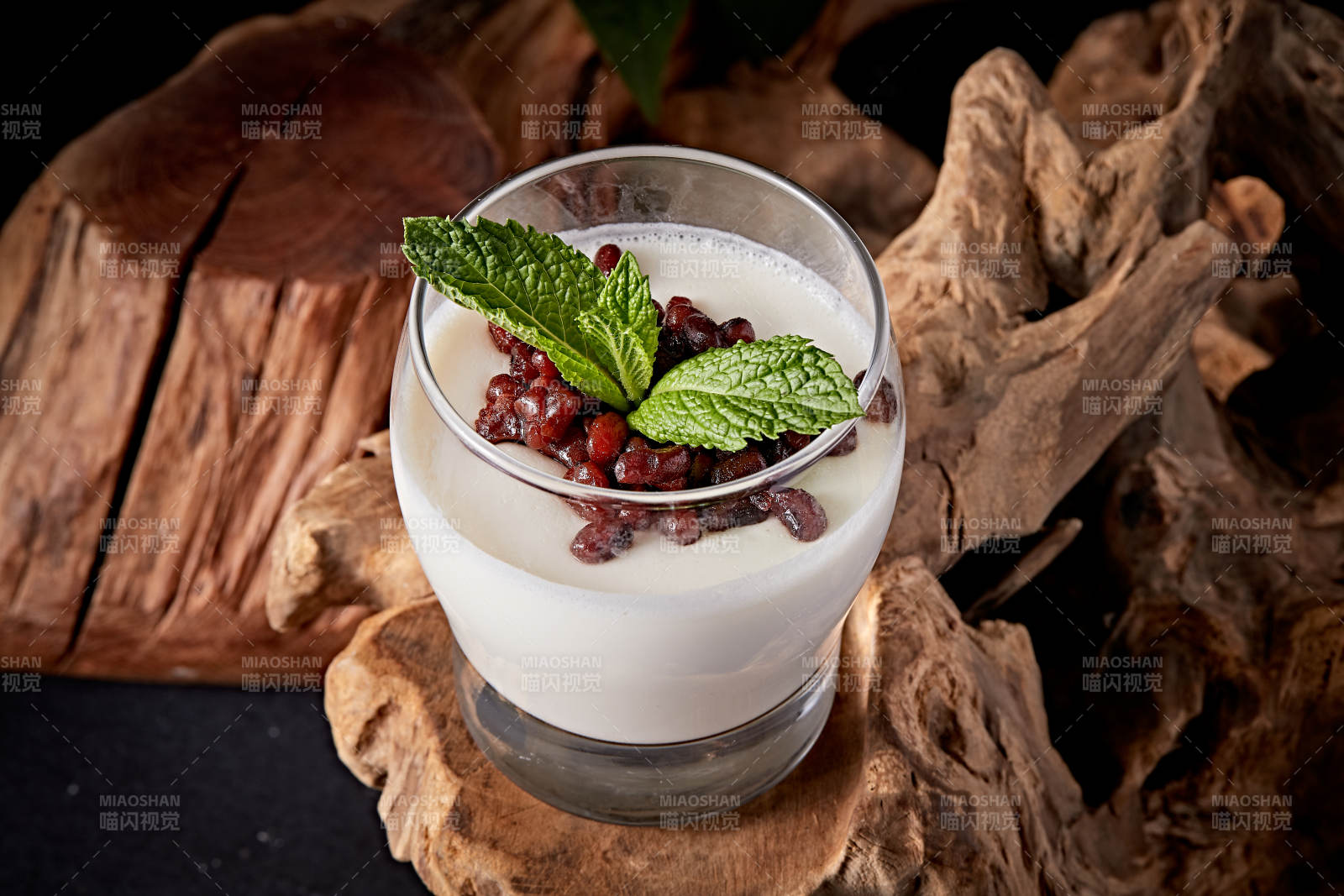 红豆酸奶杯图片