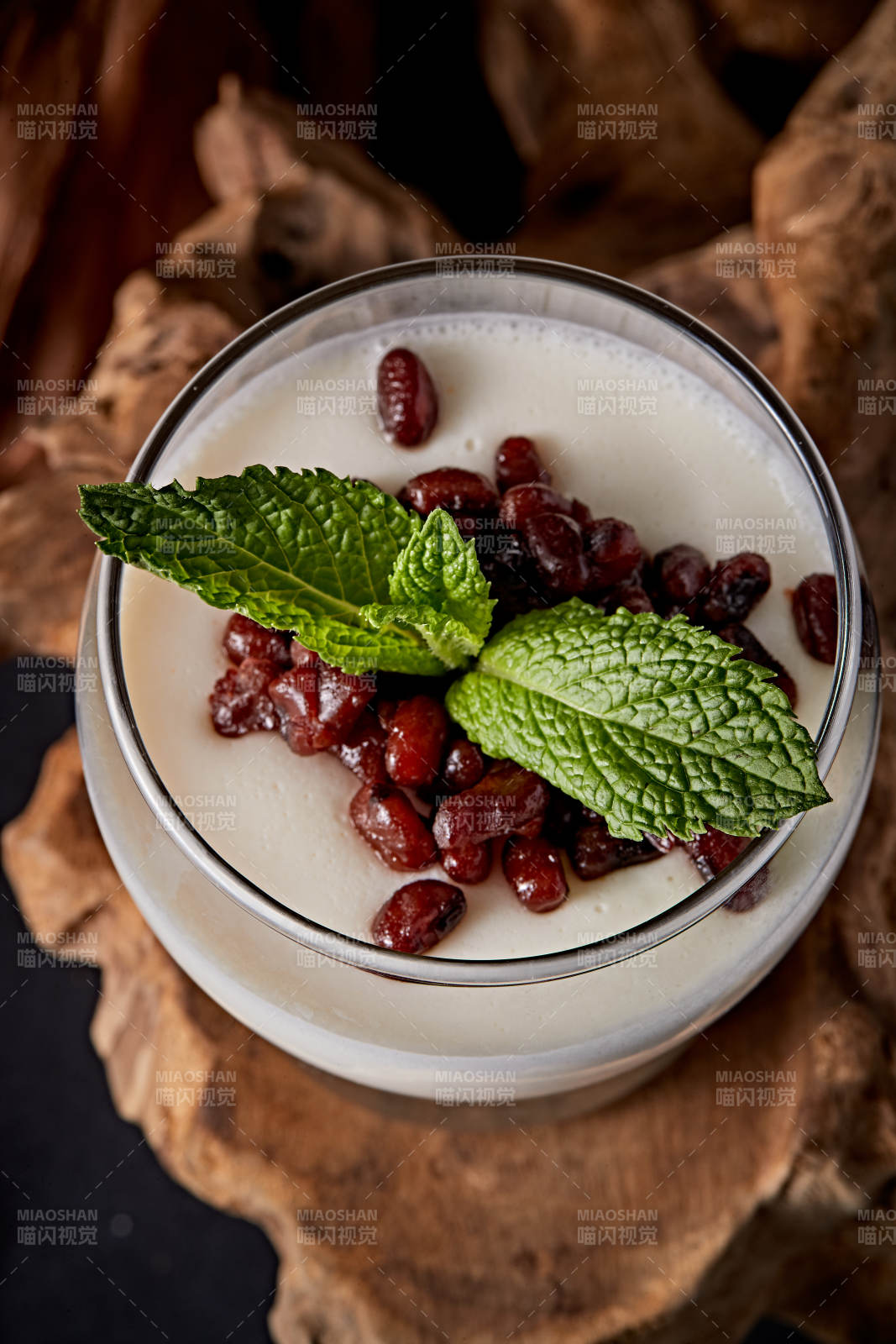 红豆酸奶杯图片