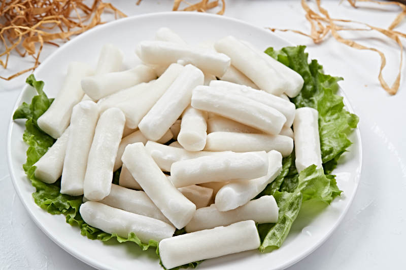 火锅食材韩式年糕条图片