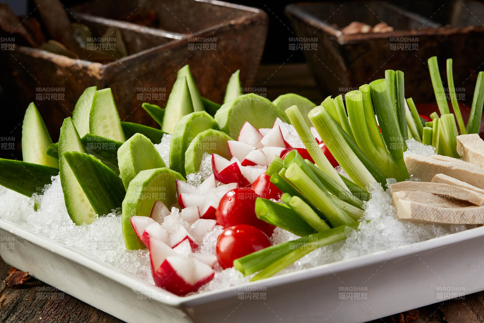 农家蘸酱菜图片