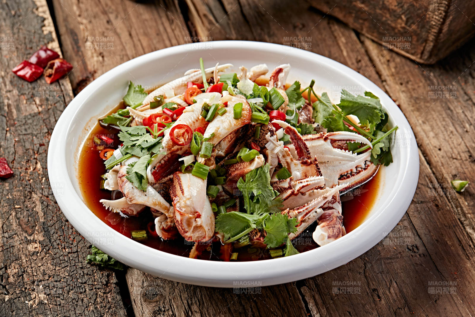 生淹小海鲜生淹蟹钳图片